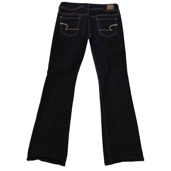 American Eagle Blue Flare Wide Leg Jeans - Picture 2 of 8